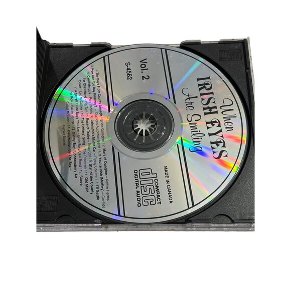 When Irish Eyes Are Smiling Vol. 1 & 2 CD Set  28 Irish Melodies Original Artist - Picture 4 of 5